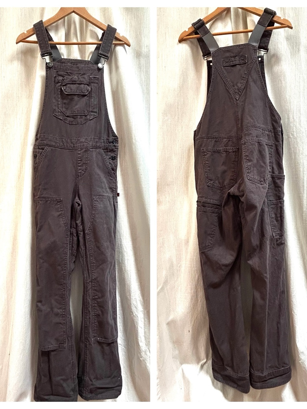 Dovetail Workwear Overalls 00/30 Canvas Grey